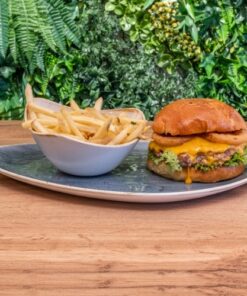 BBQ CRUNCH MIT POMMES